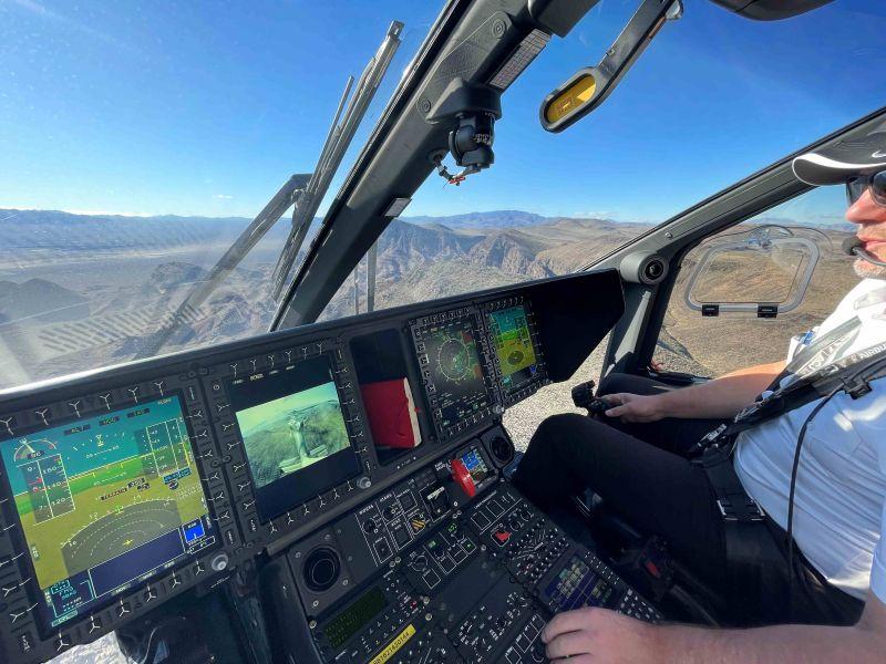 inside the Airbus ACH160 cockpit