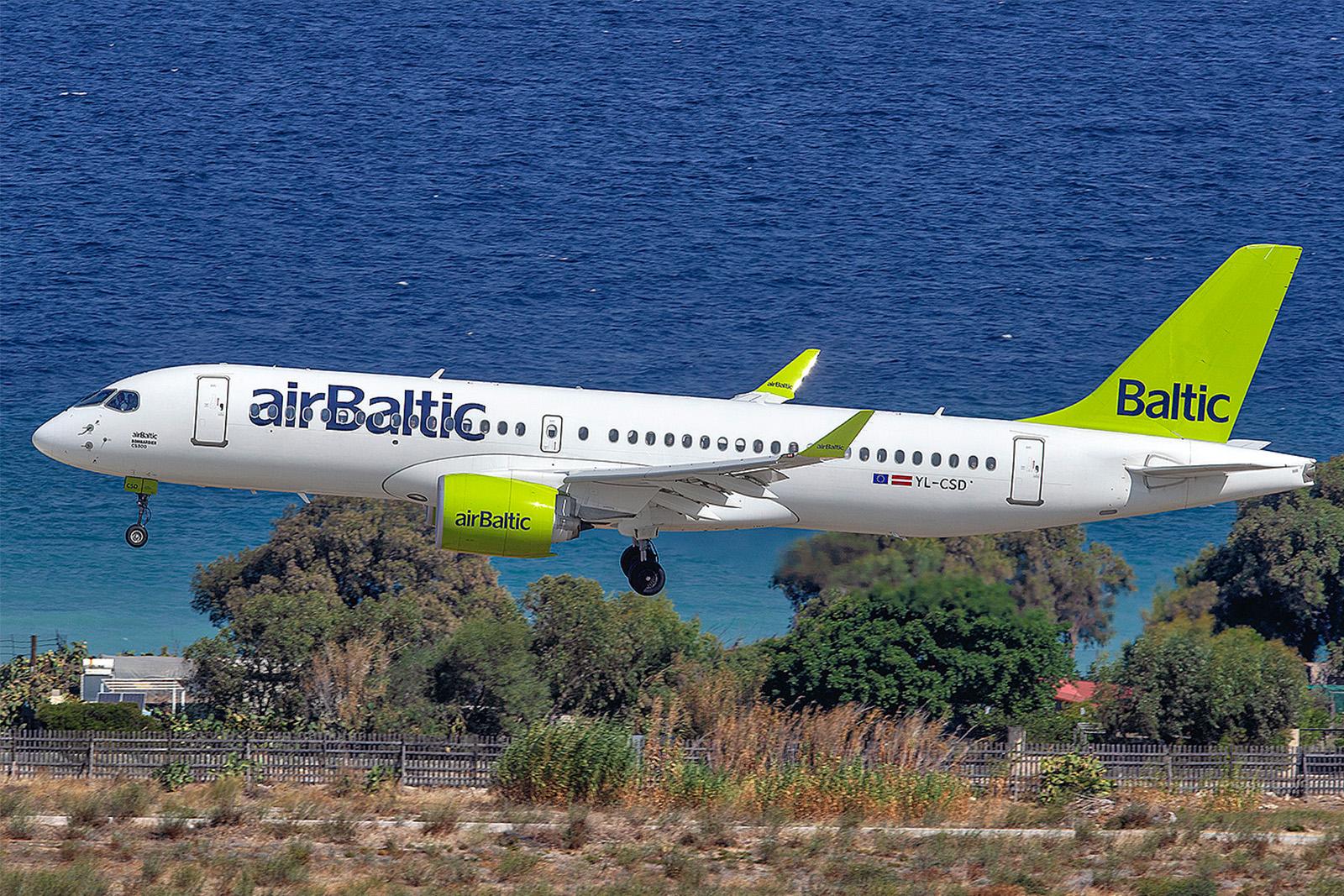 airBaltic airliner
