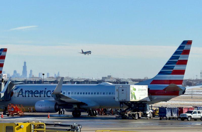 American Airlines at Chicago O'hare