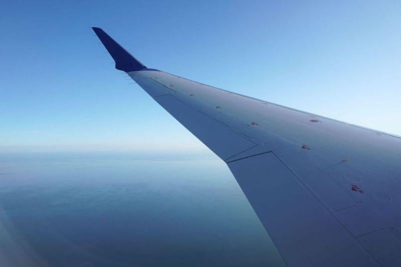 wing of a business jet generic 