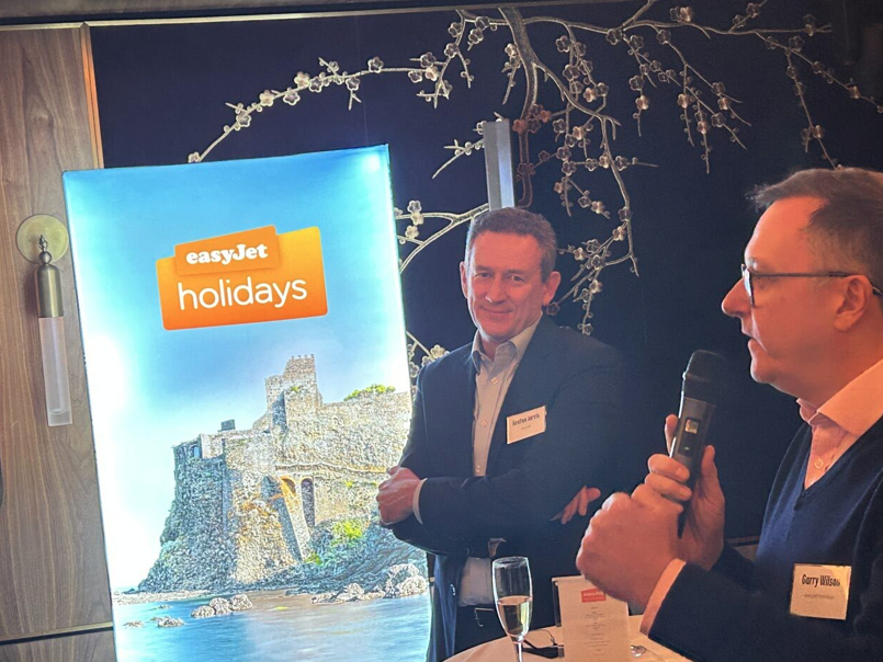easyJet CEO Kenton Jarvis (left) and easyJet Holidays CEO Gary Wilson (right)