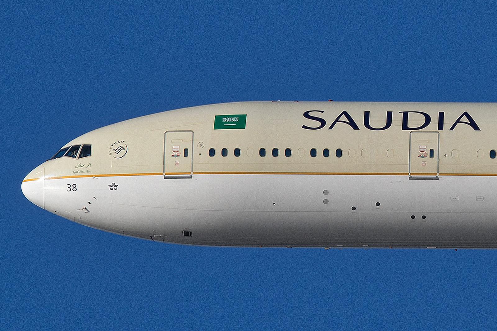 Saudi airliner