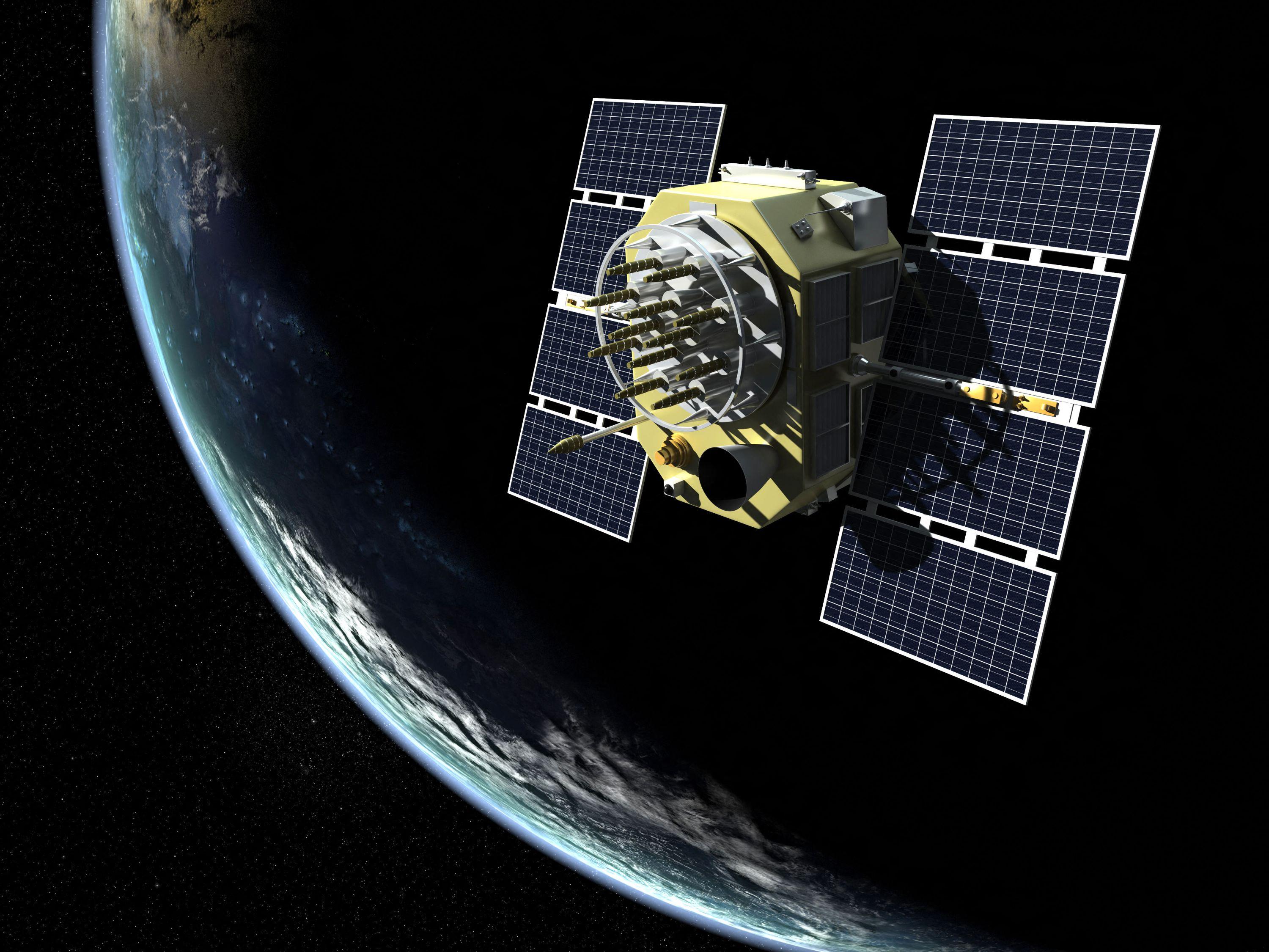 GPS satellite rendering