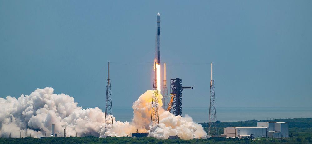 : A SpaceX Falcon 9 rocket launched a Lockheed Martin GPS III satellite for the U.S. Space Force on May 30, 2025. Credit: SpaceX