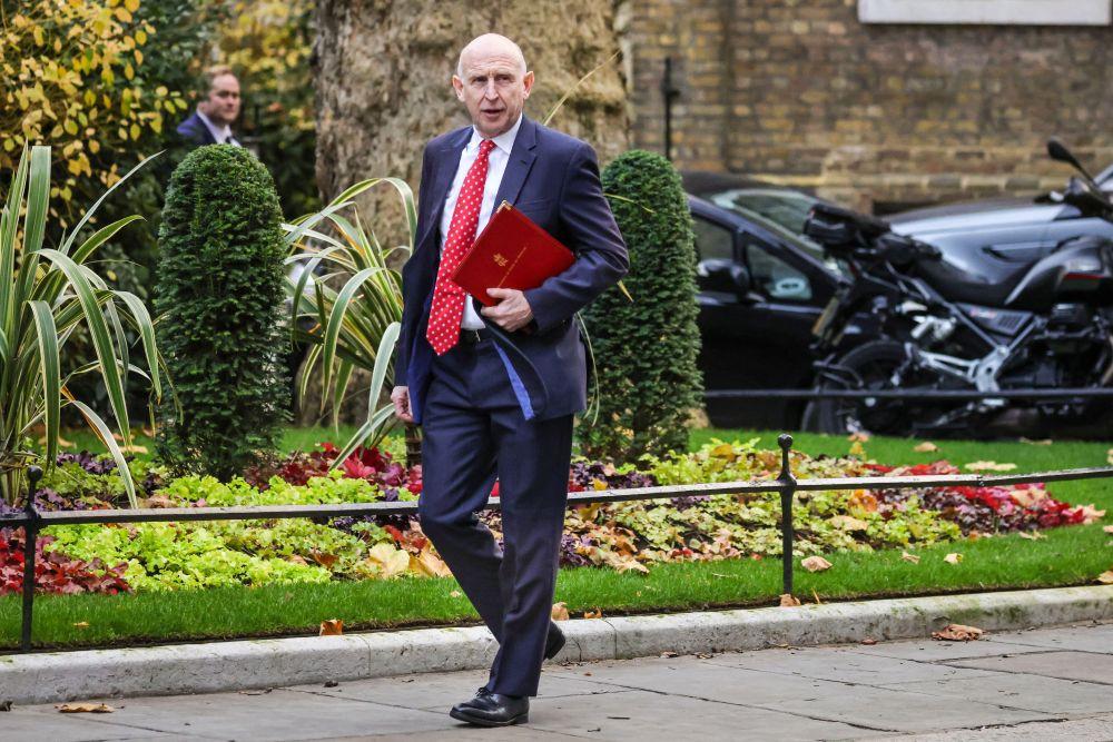 John Healey, Defence Secretary, MP Rawmarsh and Conisbrough in Downing Street, London, UK Contributor: Imageplotter