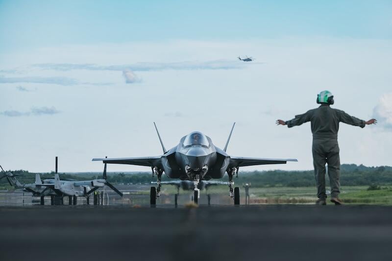 F-35, V-22 at Roosevelt Roads, Puerto Rico