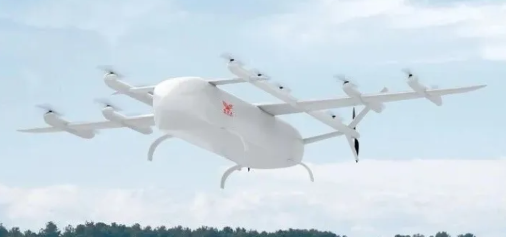 Muyutian Aviation Technology  Caption – The latest image to be released shows a revised design for MuYu Sky’s AT8000 heavy-lift cargo eVTOL