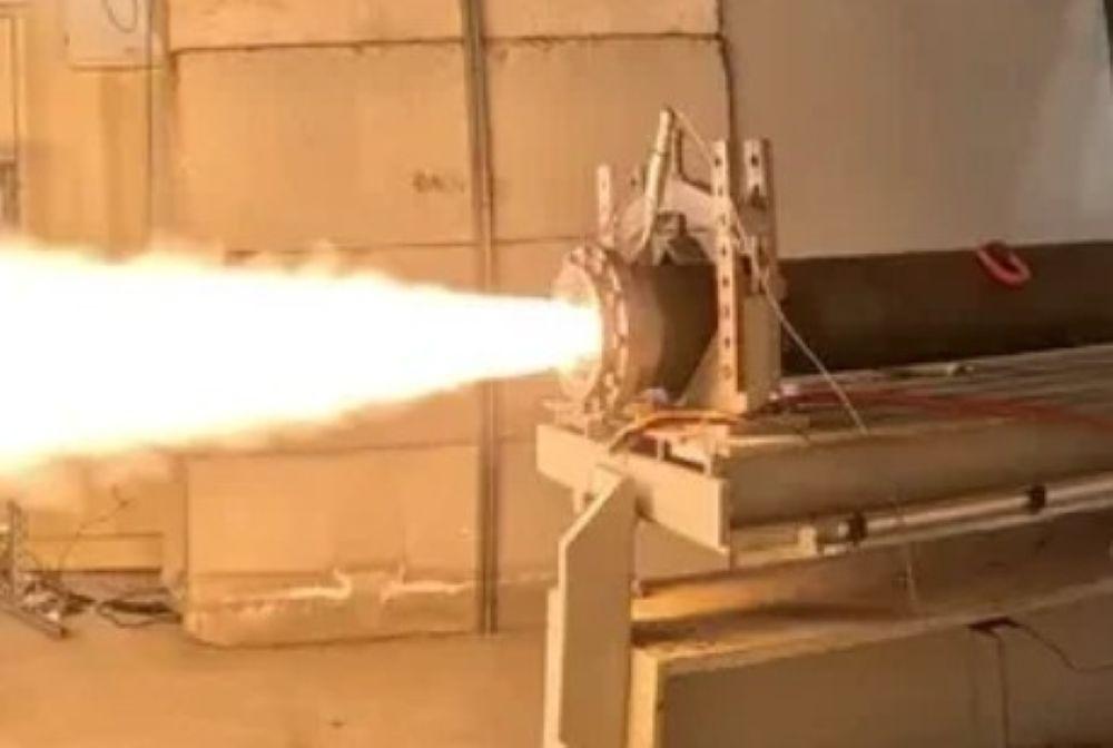 An Ursa Major test of a new solid rocket motor using highly loaded grain energetics.