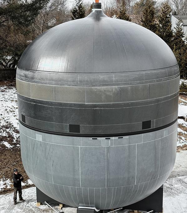 Neutron rocket’s Stage 1 tank