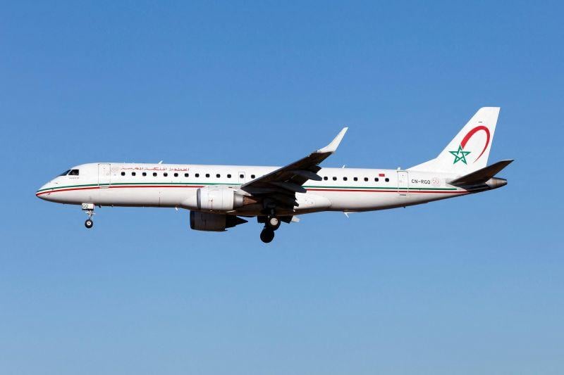 Royal Air Maroc Embraer 190 