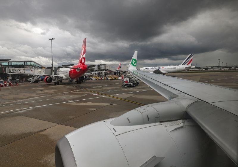 Transavia and other aircraft at Orly airport