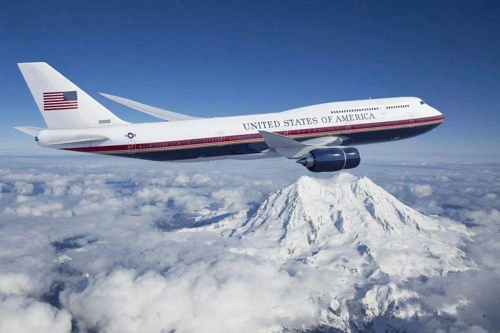 Air Force rendering of the VC-25B future “Air Force One.” Credit: U.S. Air Force