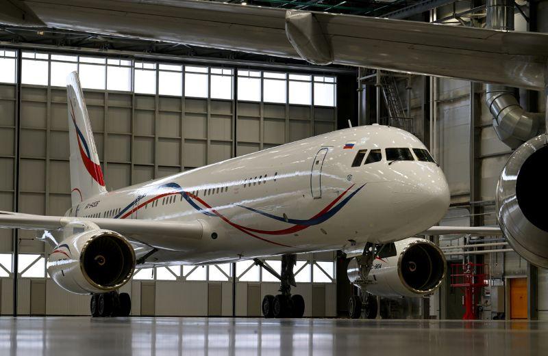 First serial import-substituted Tu-214.