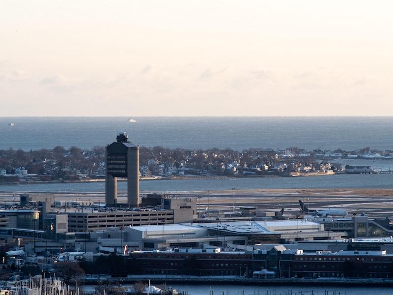 boston logan airport tower