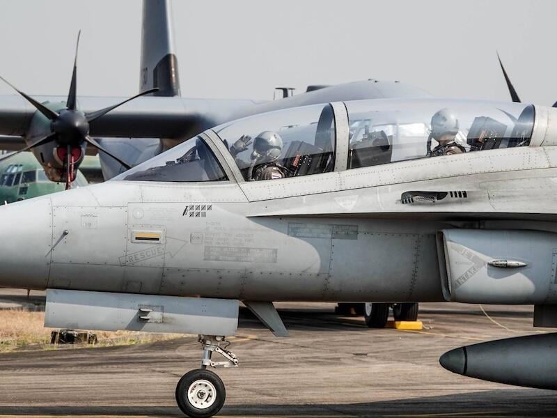 RTAF T-50 with decals marking bomb drops