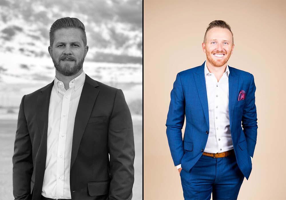 Tyler Botthof and Zach Hall