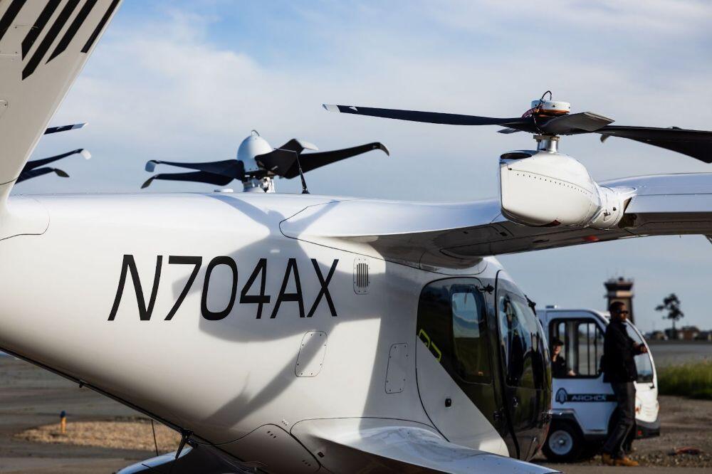 Archer recently received airworthiness certification for its second piloted prototype. Credit: Archer Aviation