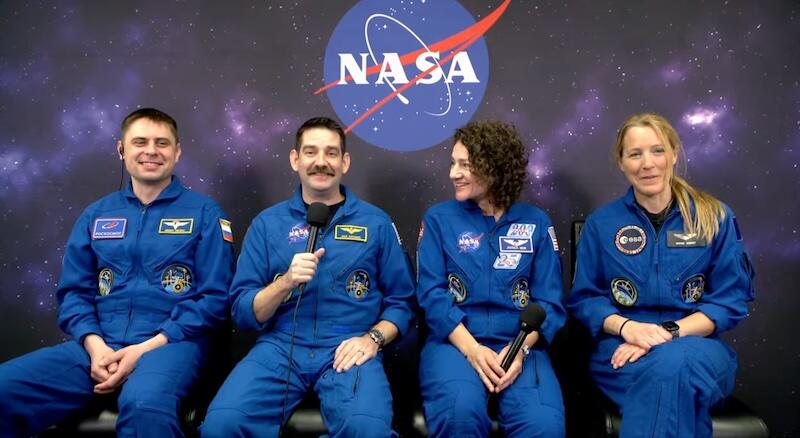 nasa crew-12 members