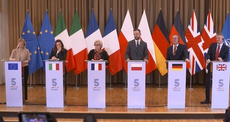 leaders from the E5 group