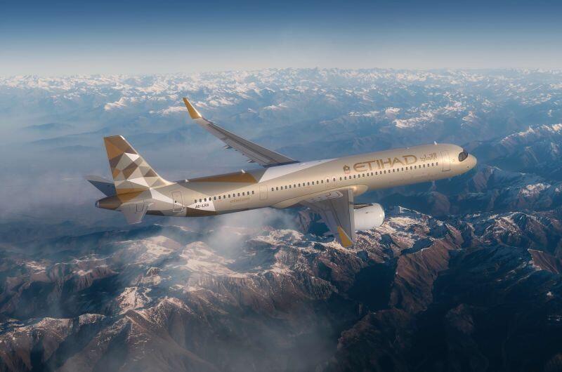 Etihad Airways A321lr rendering