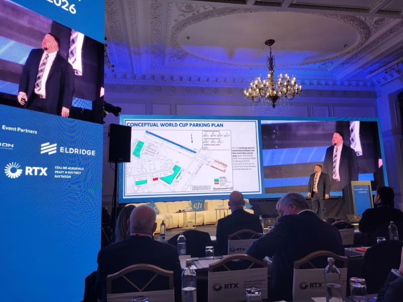 presentation about parking for the World Cup