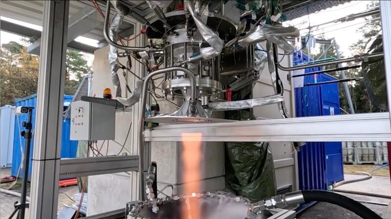 greta during test fire