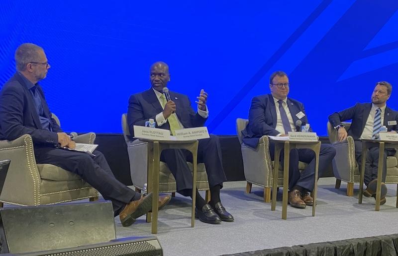 panelists at singapre airshow