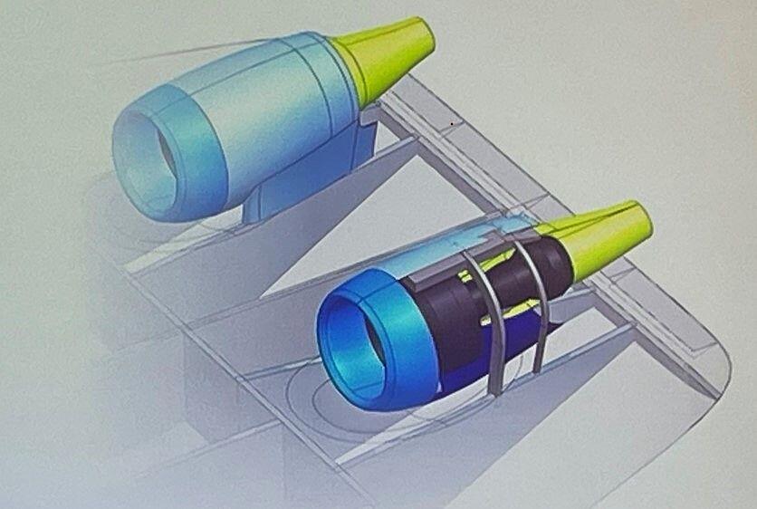 JetZero propulsion mount