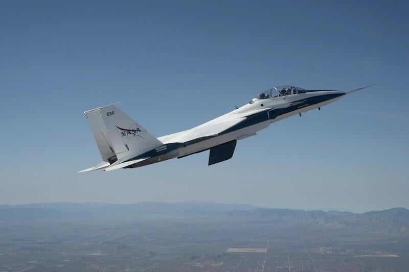 nasa f-15 experimental aircraft