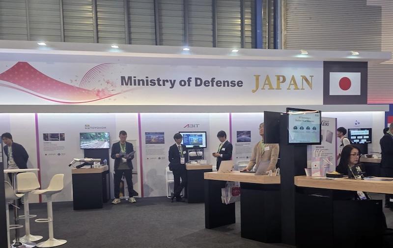 japan mod booth at singapore airshow