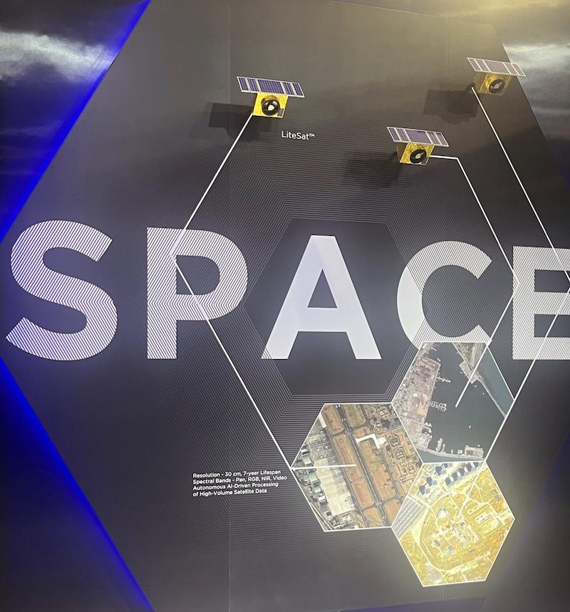 rafael space display at singapore airshow