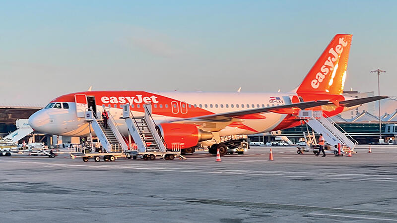 EasyJet on tarmac