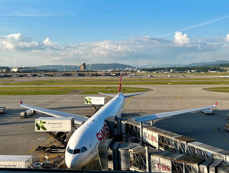 Swiss A330-300 in Zurich