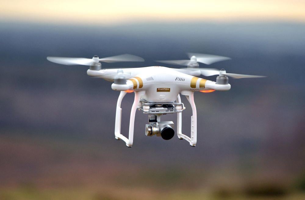 Drone in flight - DJI Phantom 3 Contributor: Peter Cripps