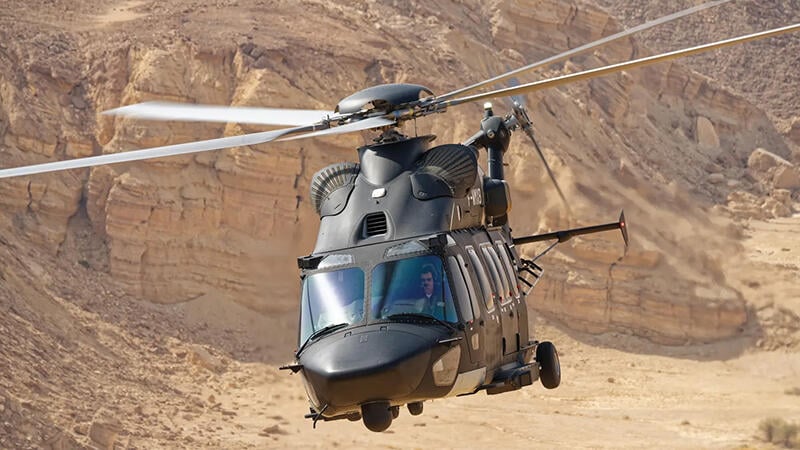 Airbus Helicopters H175M flying