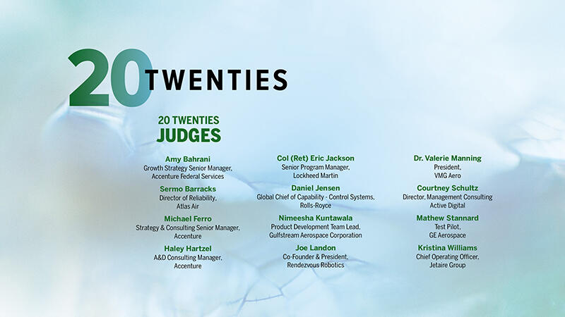 20 Twenties judges