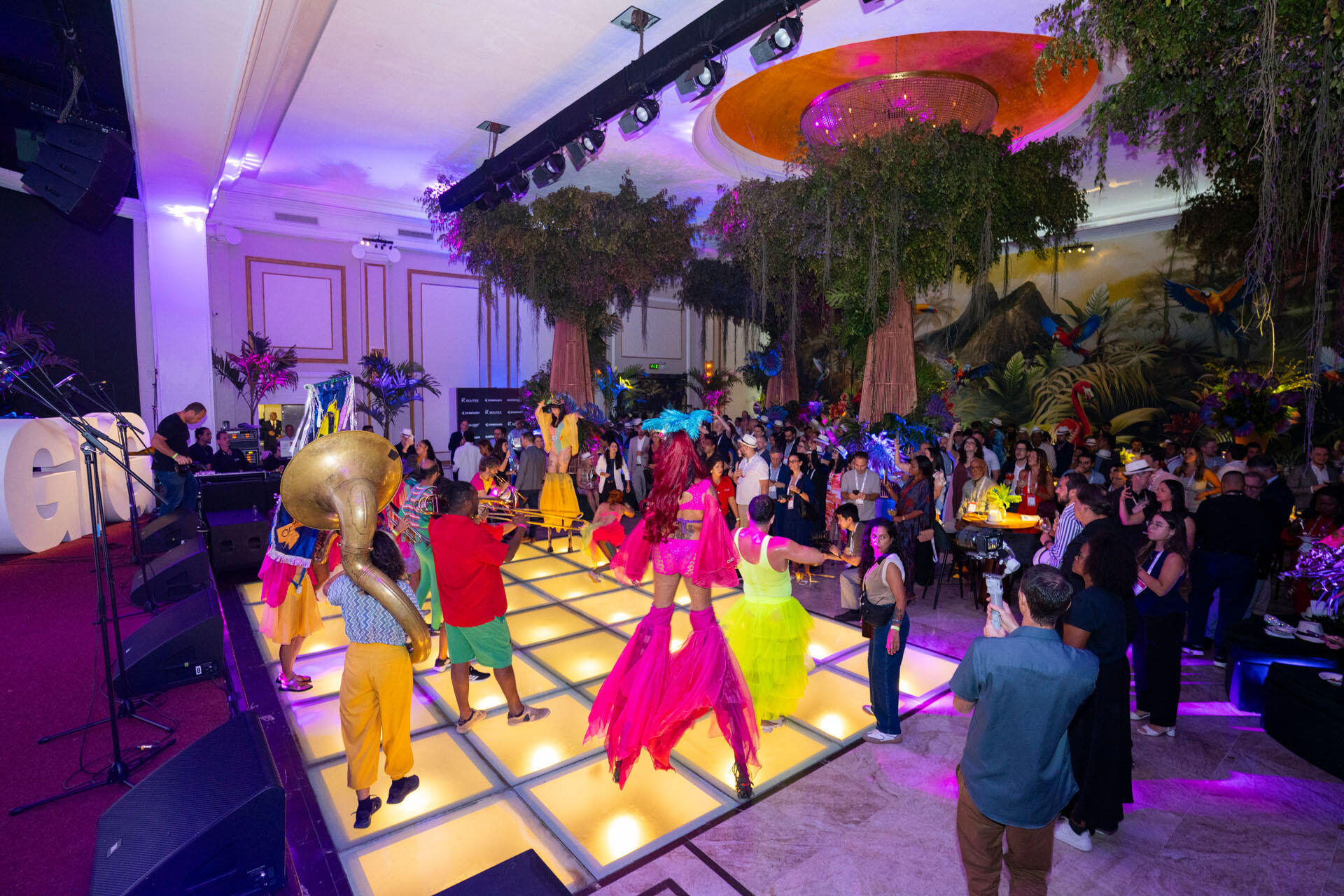 At the Networking Evening