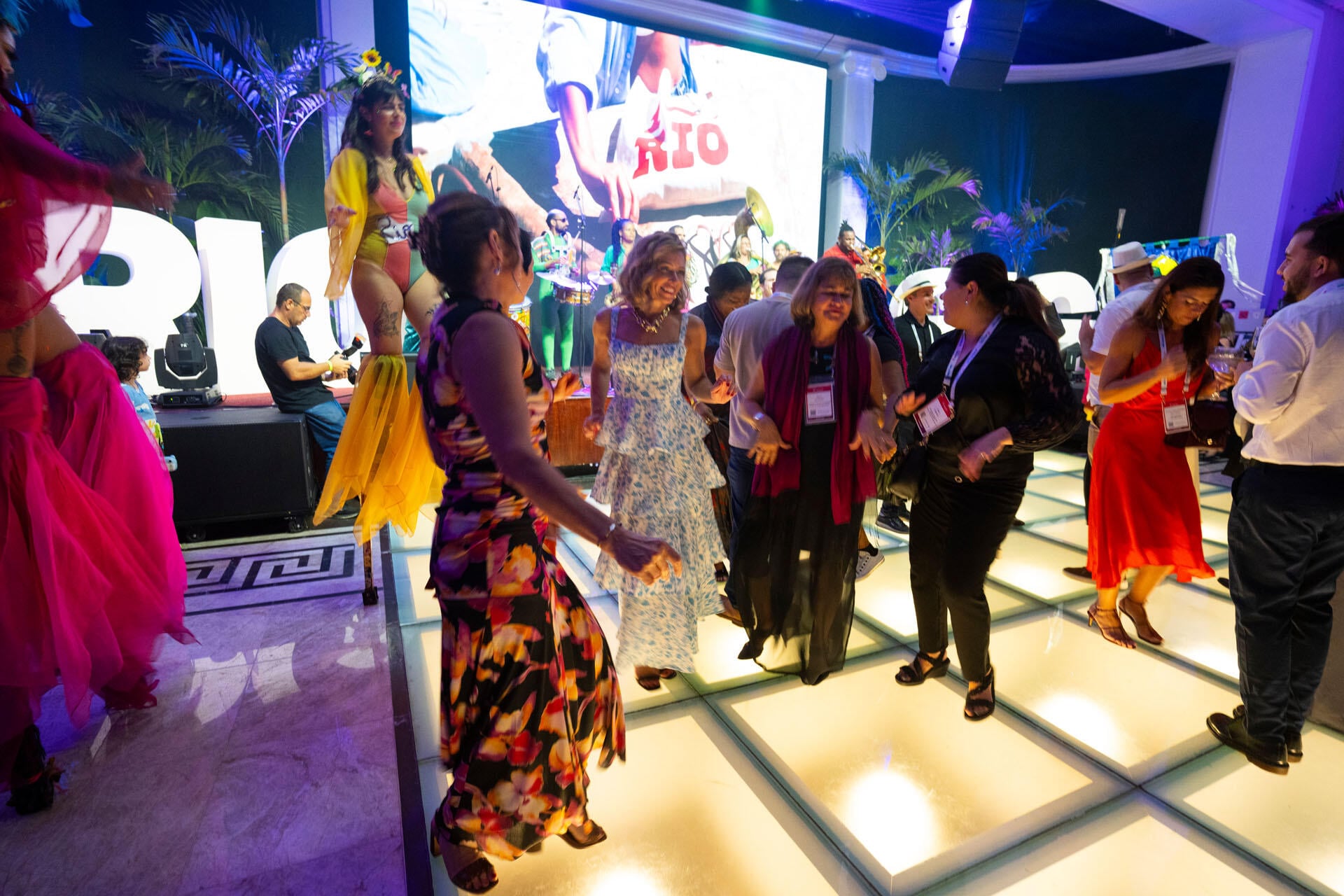 At the Networking Evening