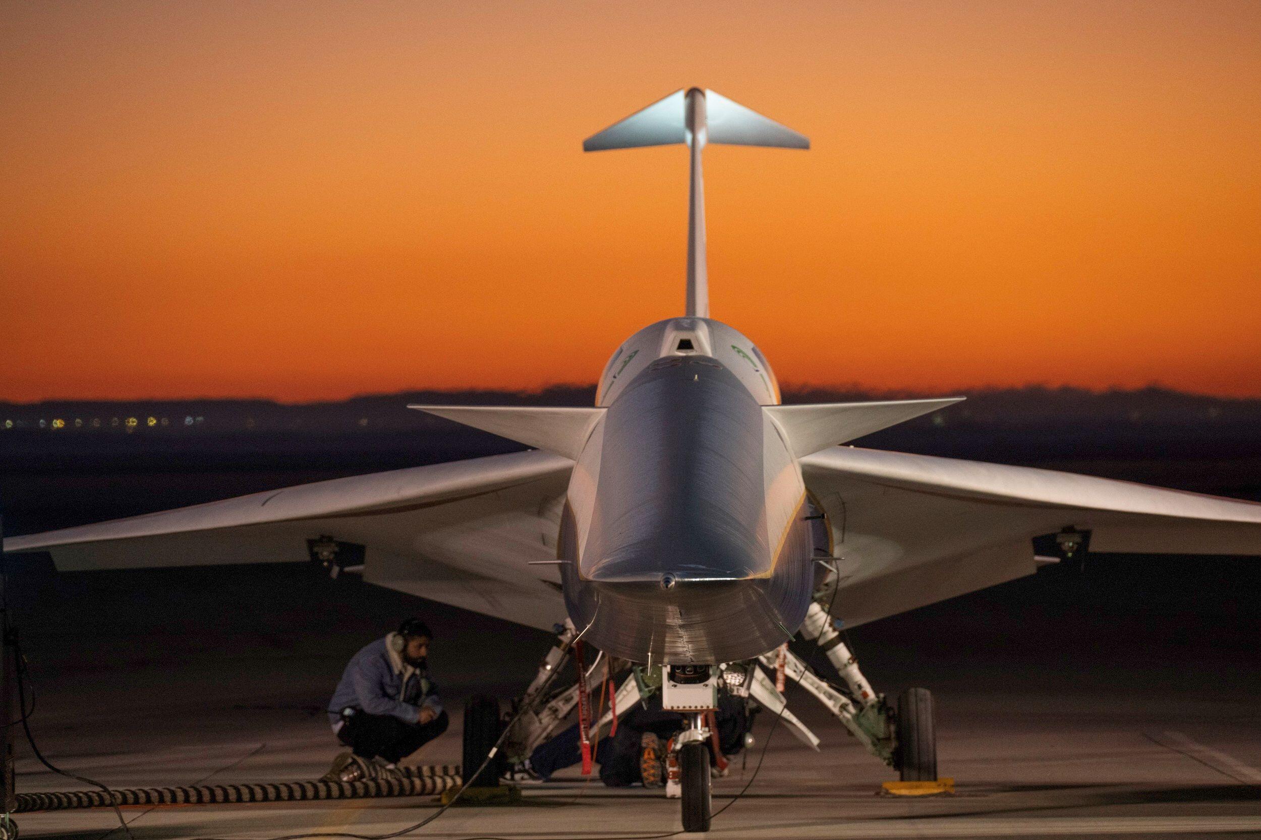X-59 Quesst low-boom supersonic flight demonstrator