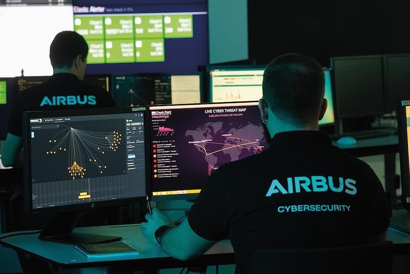 airbus cyber security worker