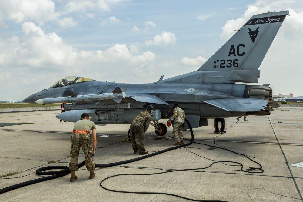 An F-16 from the New Jersey Air National Guard. Credit: Air National Guard
