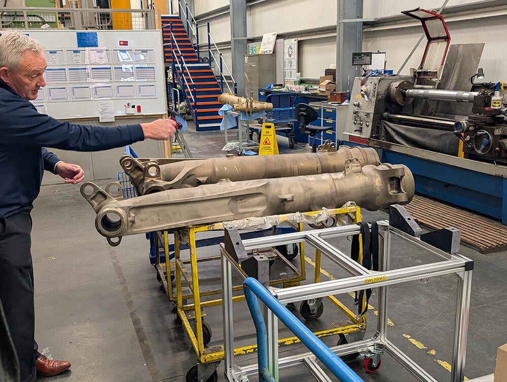 Components in Ametek MRO facility