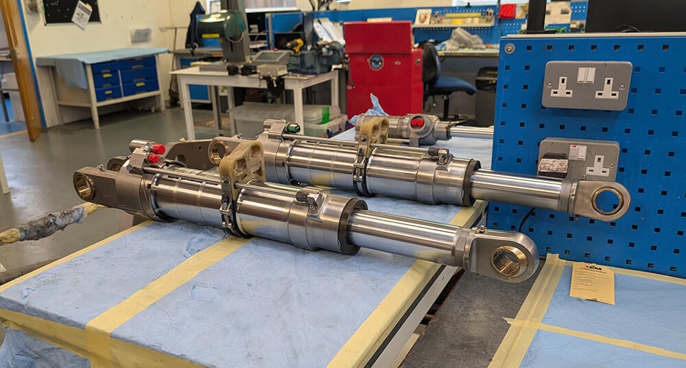 Components in Ametek MRO facility