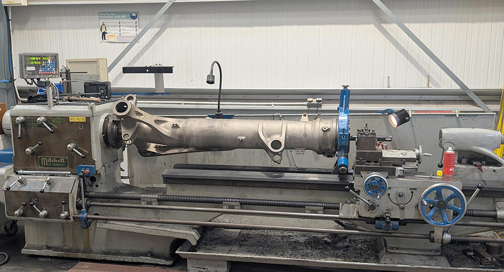 Components in Ametek MRO facility