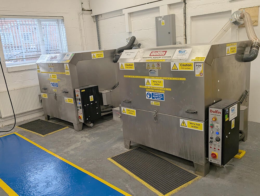 Industrial part washers