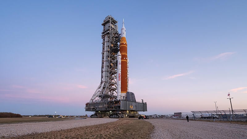 Orion at Kennedy Space Center