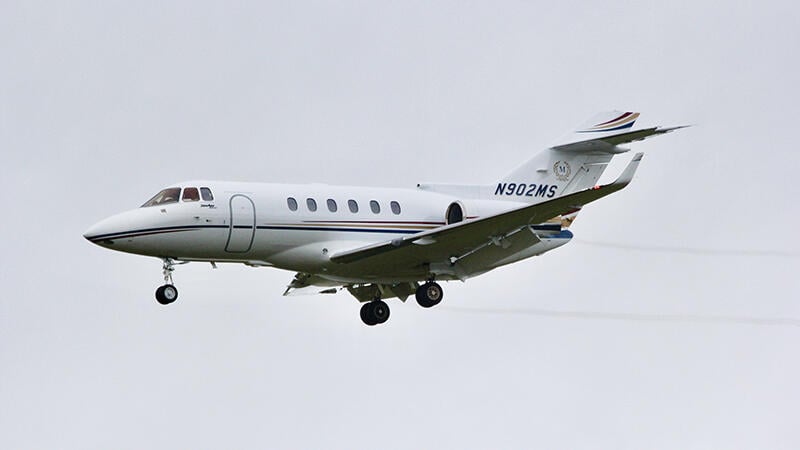 hawker jet