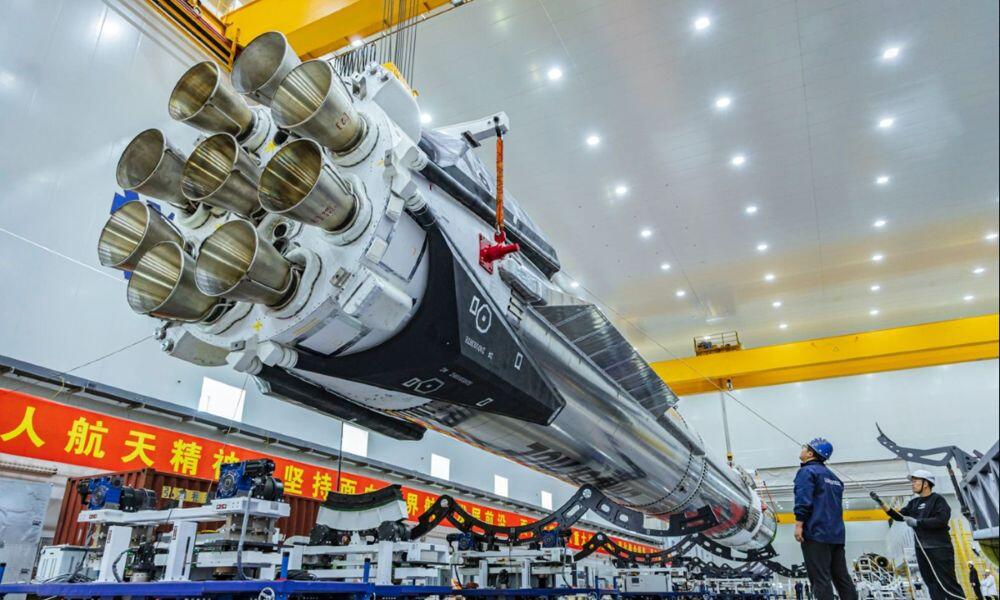 In support of its space power ambitions, China is endeavoring to build more reusable rockets  Image credit: LandSpace 