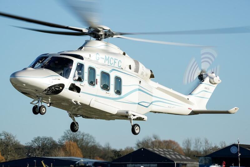 G-MCFC, a Leonardo 139, is the 13th helicopter to be added to Saxon Air's books