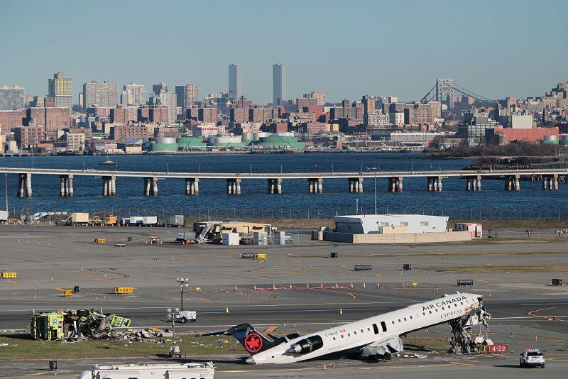 LaGuardia crash site Mar 24 2026